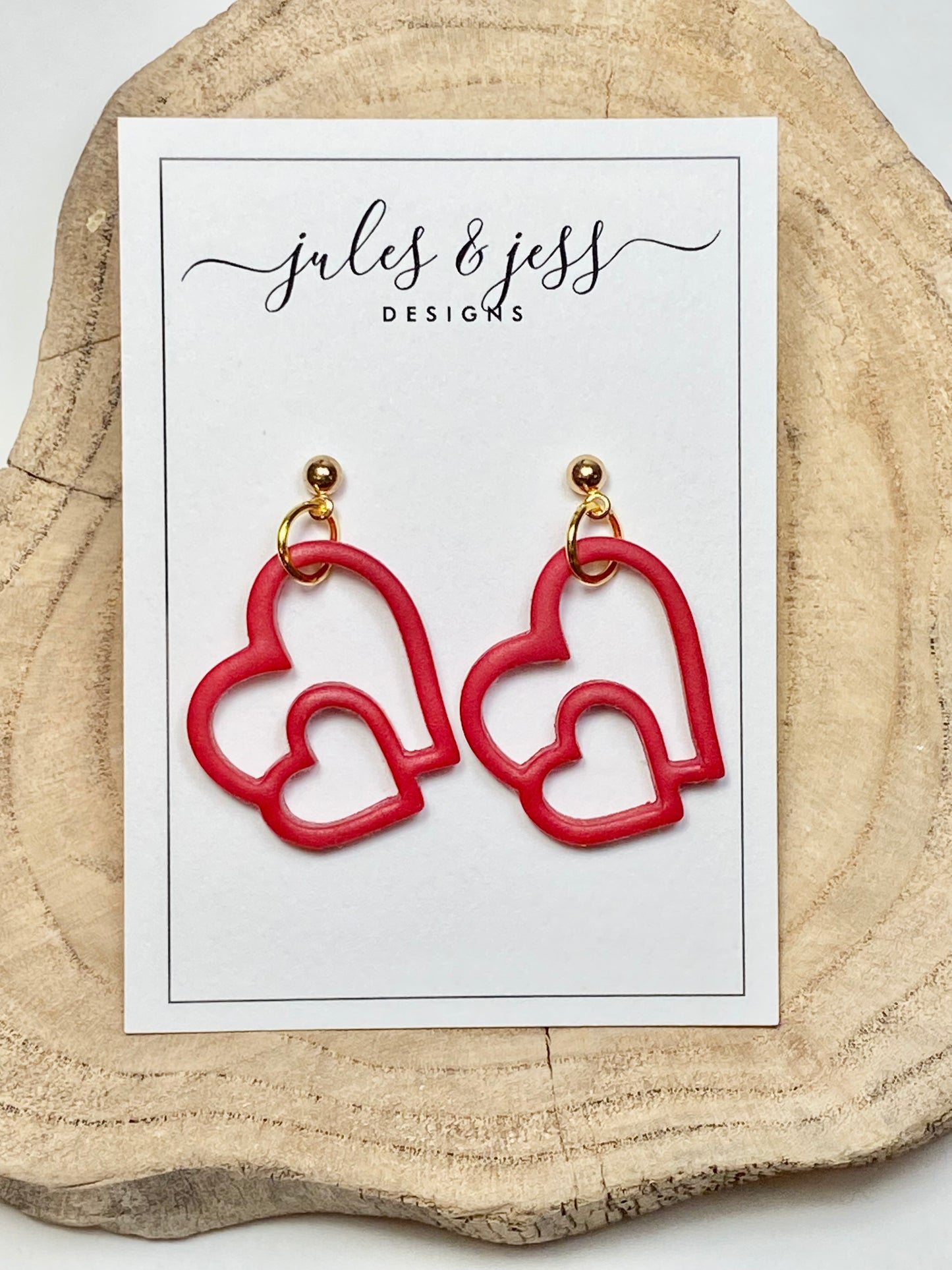 Double Heart Cutout