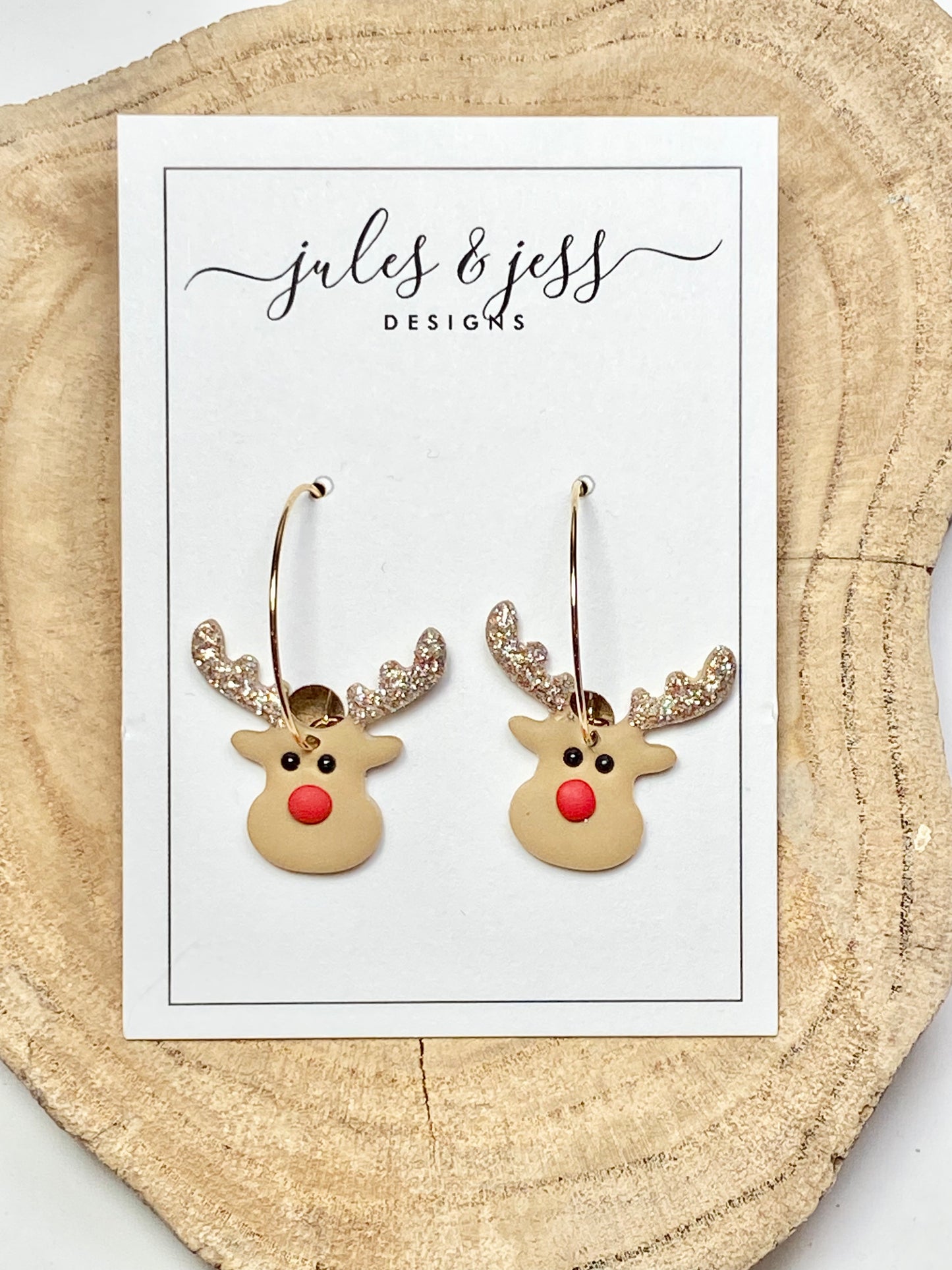 Cute and Sparkly Reindeer