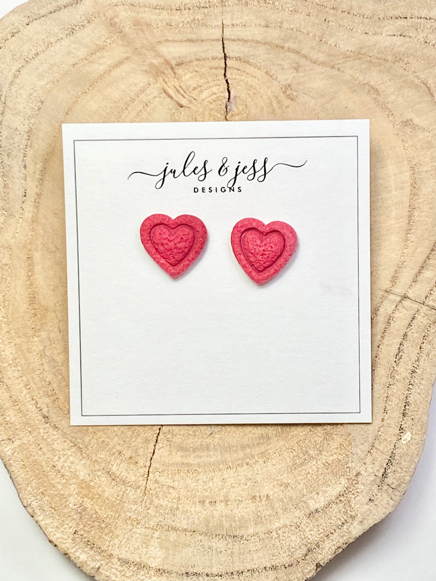 Heart Stud Medium